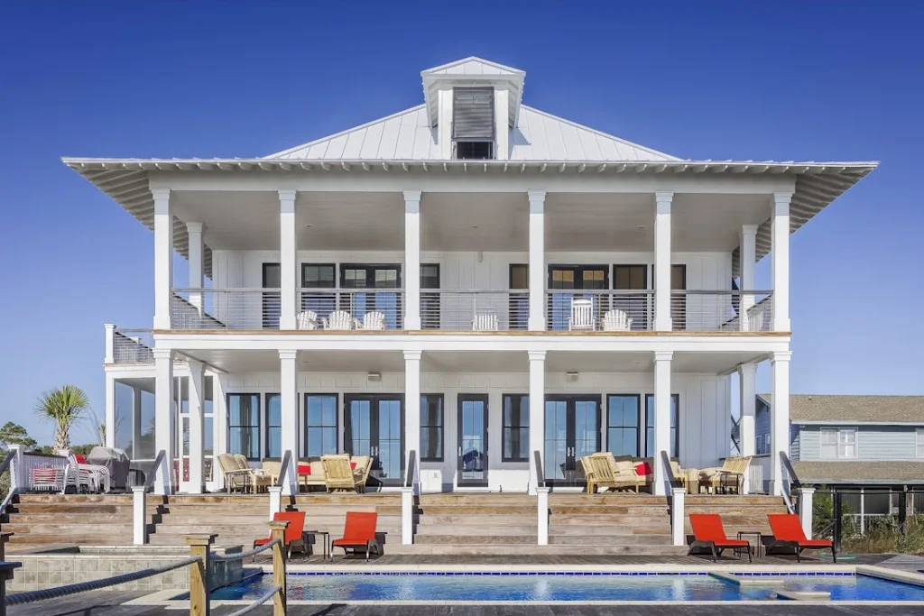 Contemporary Home Front View